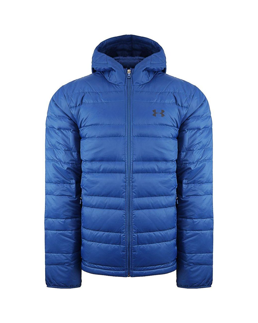 Under Armour Blue Storm Down Hooded Jacket Nylon for men