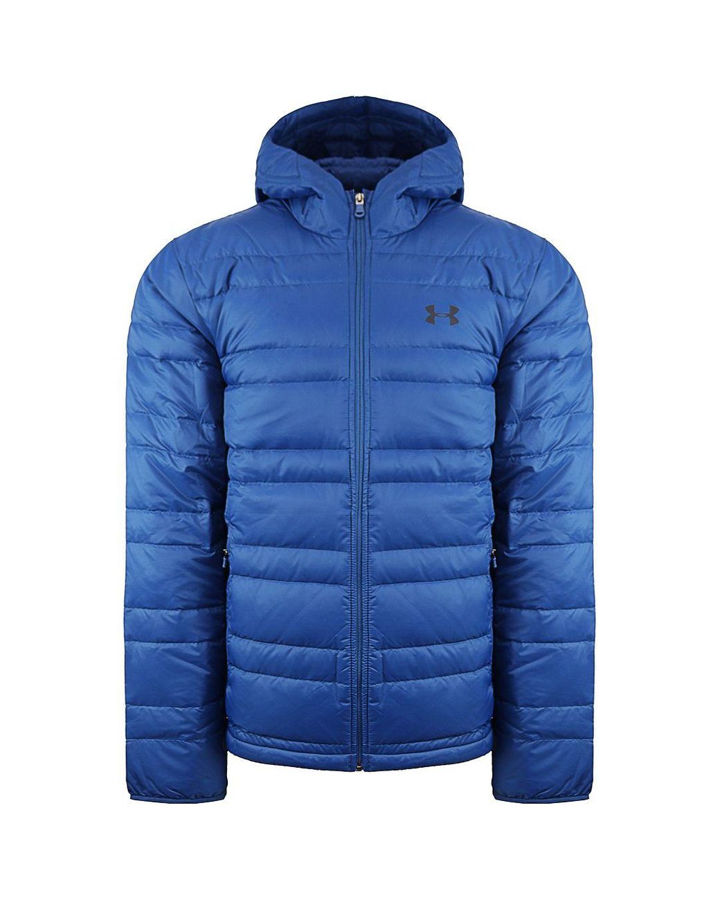 Under Armour Blue Storm Down Hooded Jacket Nylon for men