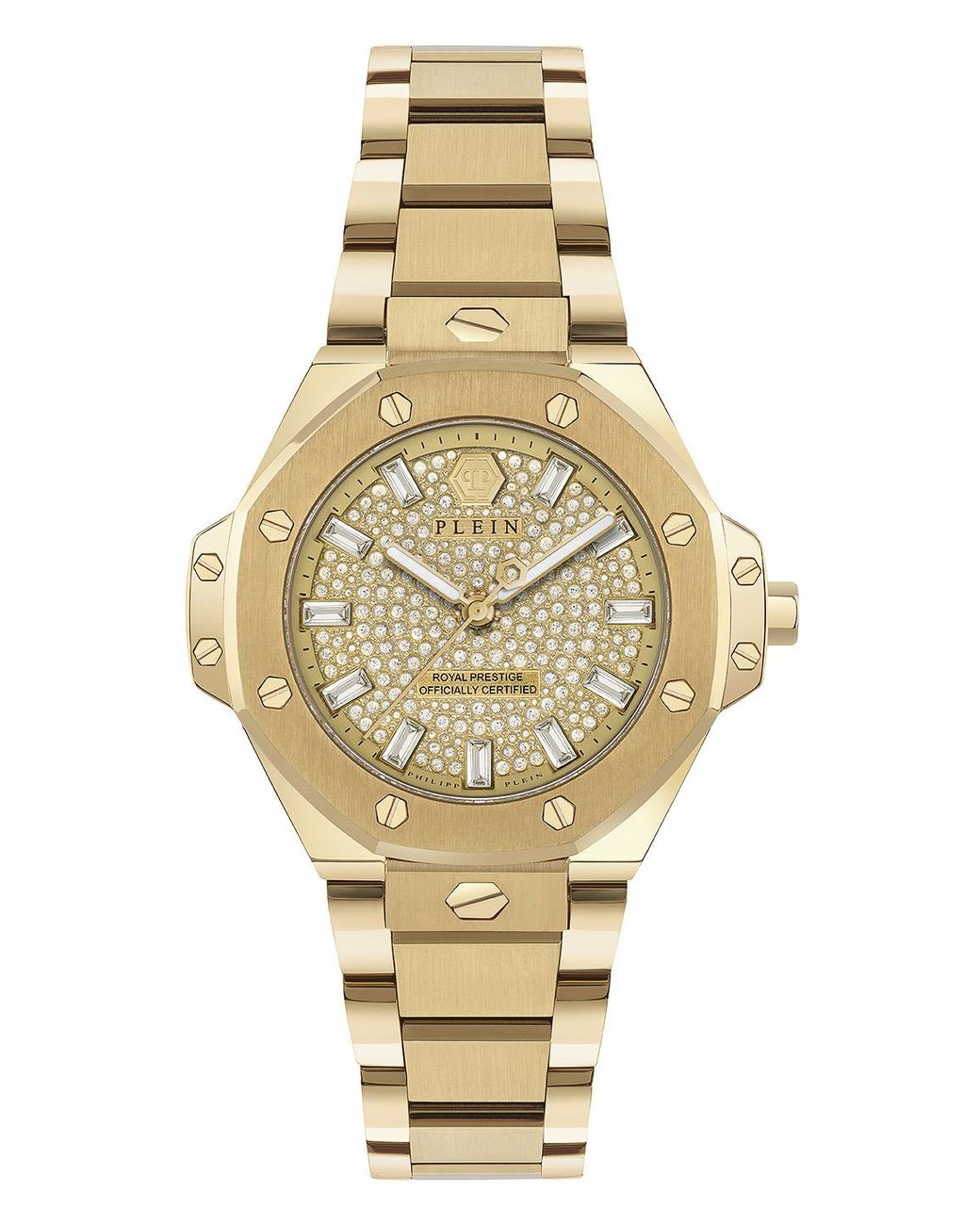 Philipp Plein Metallic Royal Prestige Watch Pw4Fa0525 Stainless Steel