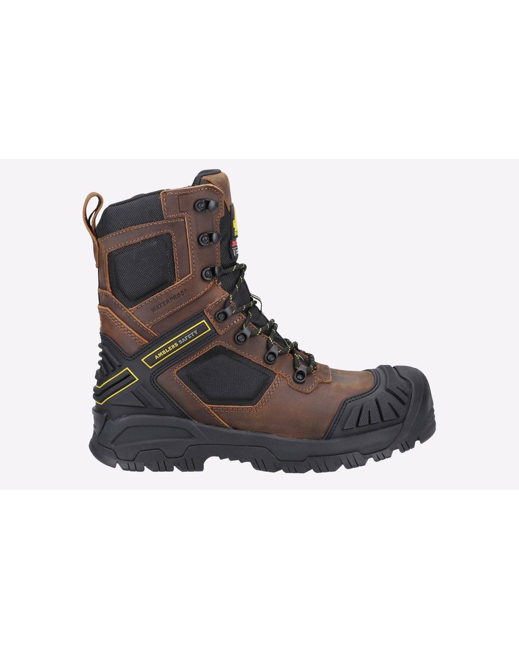 Amblers Safety Black Detonate Waterproof Boots for men