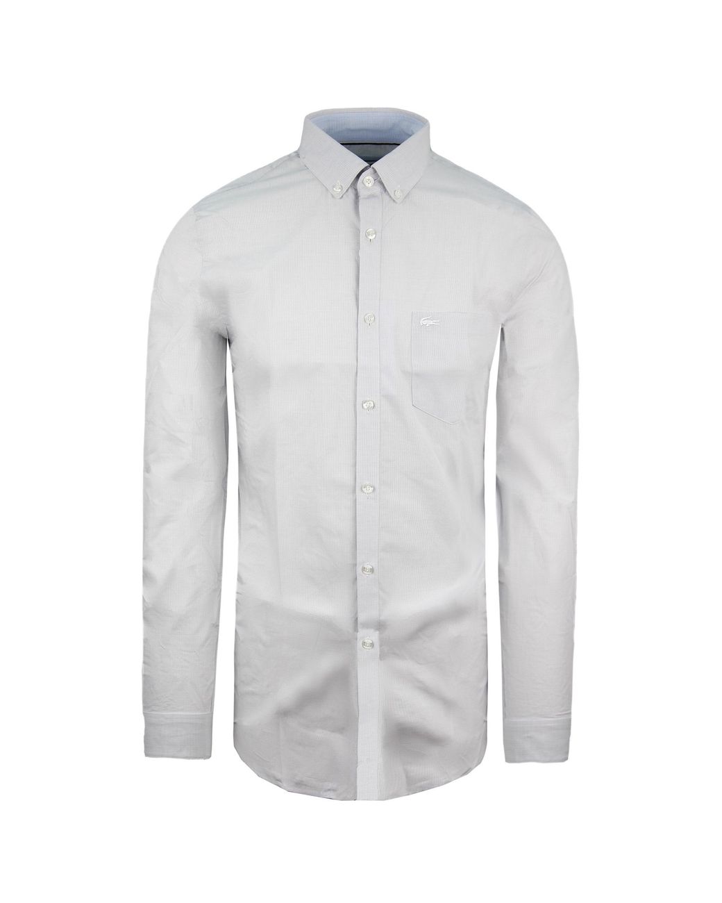 Lacoste Regular Fit Overhemd in het Gray voor heren