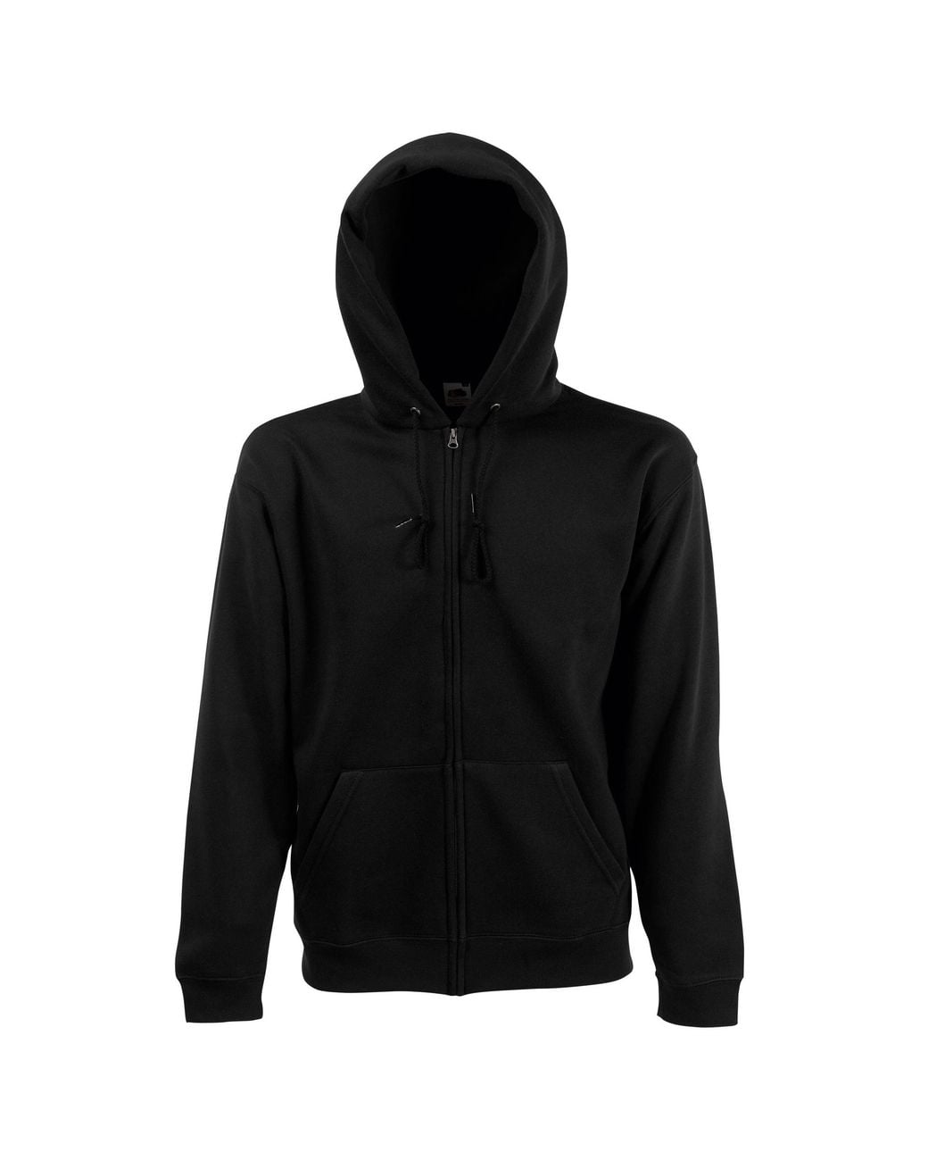 Fruit Of The Loom Black Hooded Sweatshirt for men