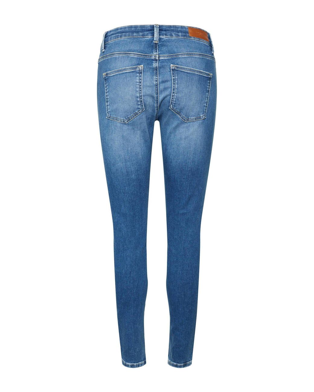 Vero Moda Blue Skinny Jeans Vmpeach Medium Denim
