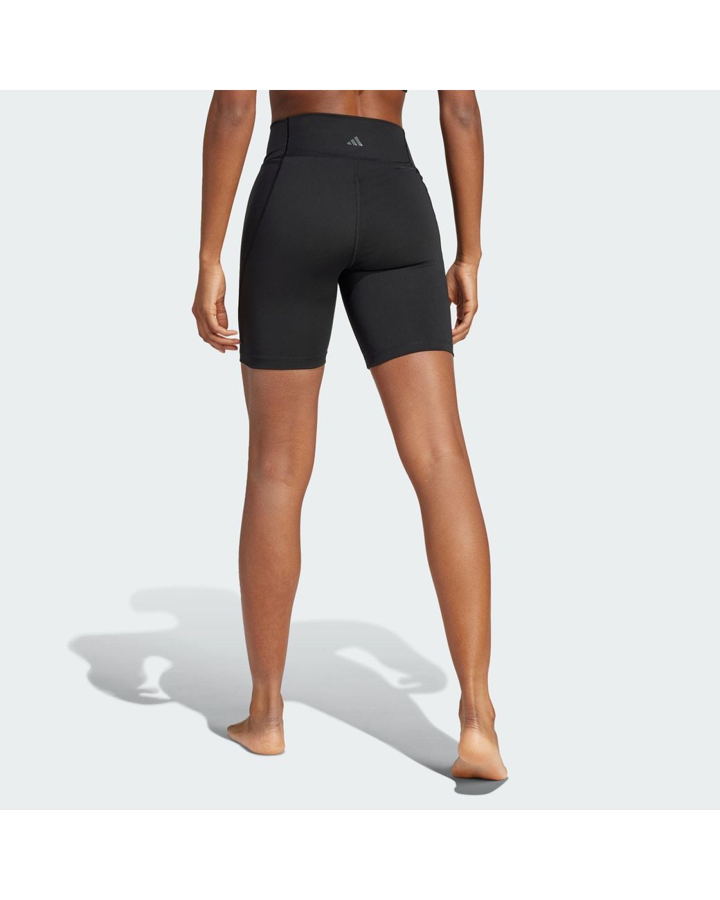 Adidas Originals Black All Me Essentials 7-Inch Short Leggings