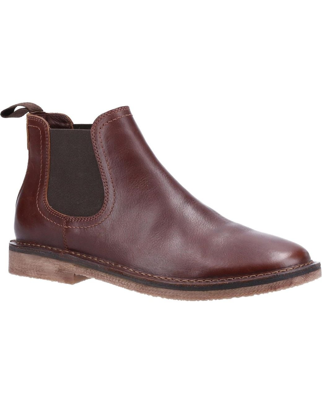 Hush Puppies Brown Shaun Memory Foam Boots for men