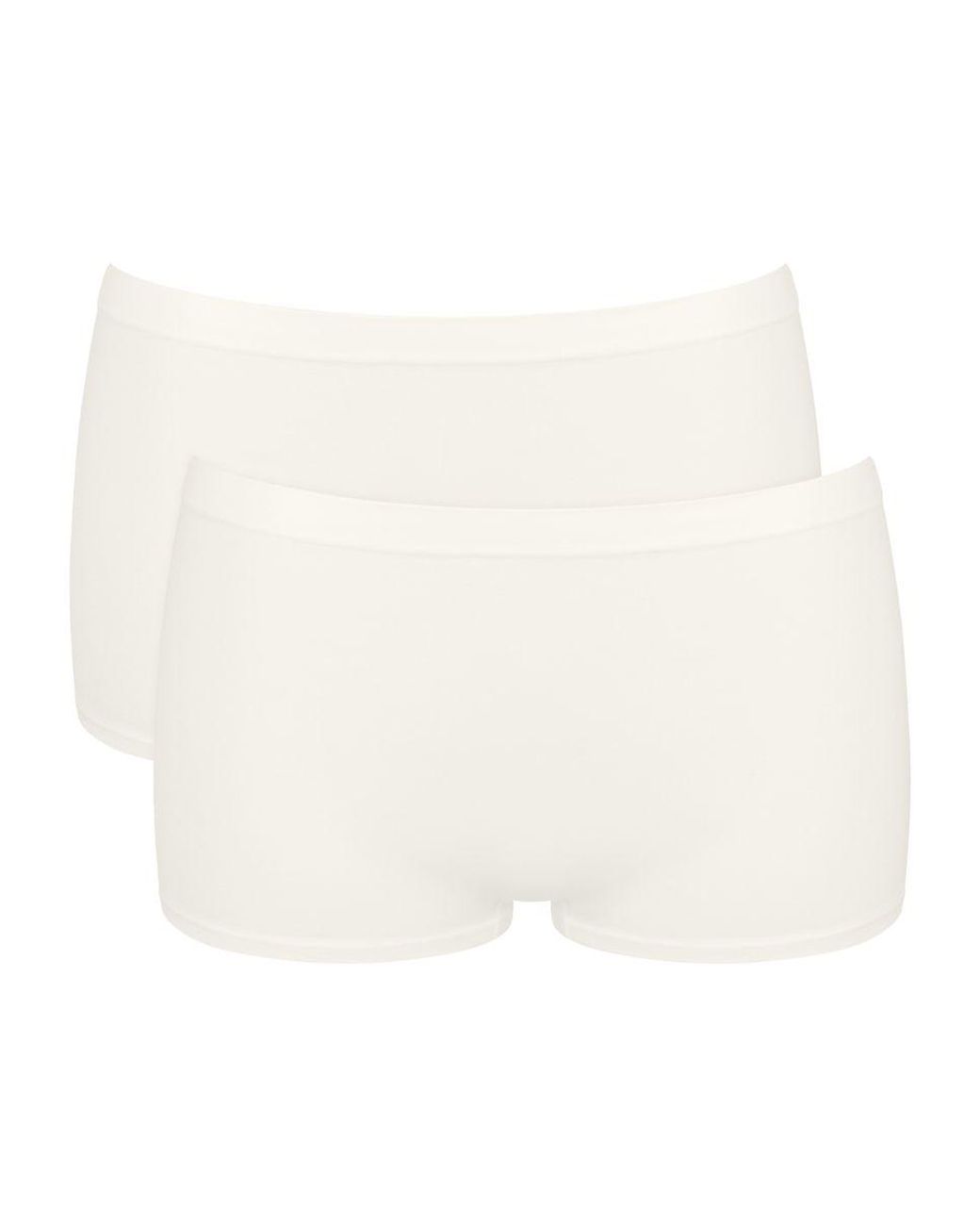 Sloggi White Go Sense Short Briefs (2 Pack)