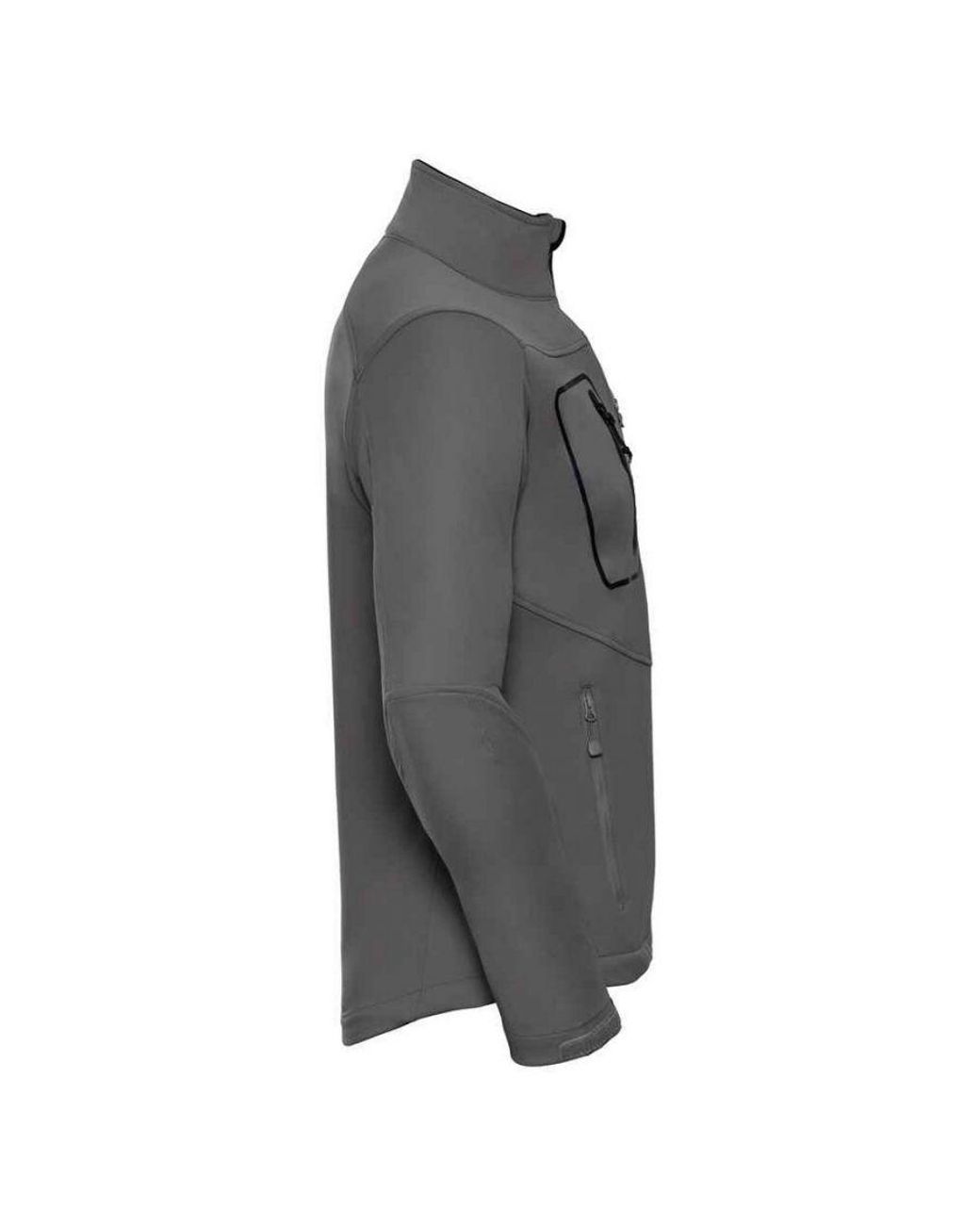 Russell Gray Sports Soft Shell Jacket (Titanium) for men