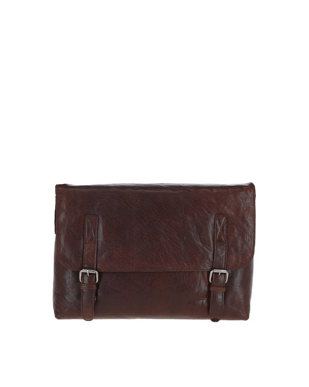 Ashwood Leather Brown 'Speranza' Real Vintage Messenger Bag for men