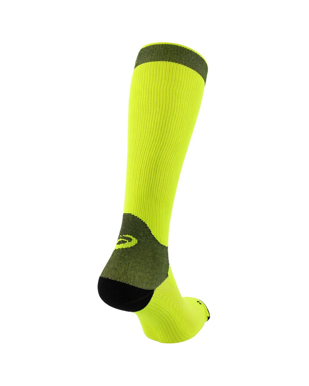 Asics Yellow Performance Run Compression Socks Polyamide for men
