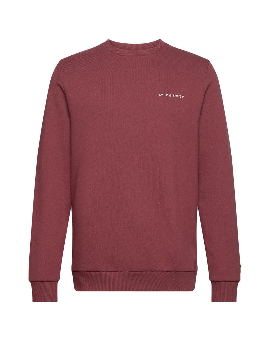 Lyle & Scott Embroidered Logo Fletcher Sweatshirt Cotton for men