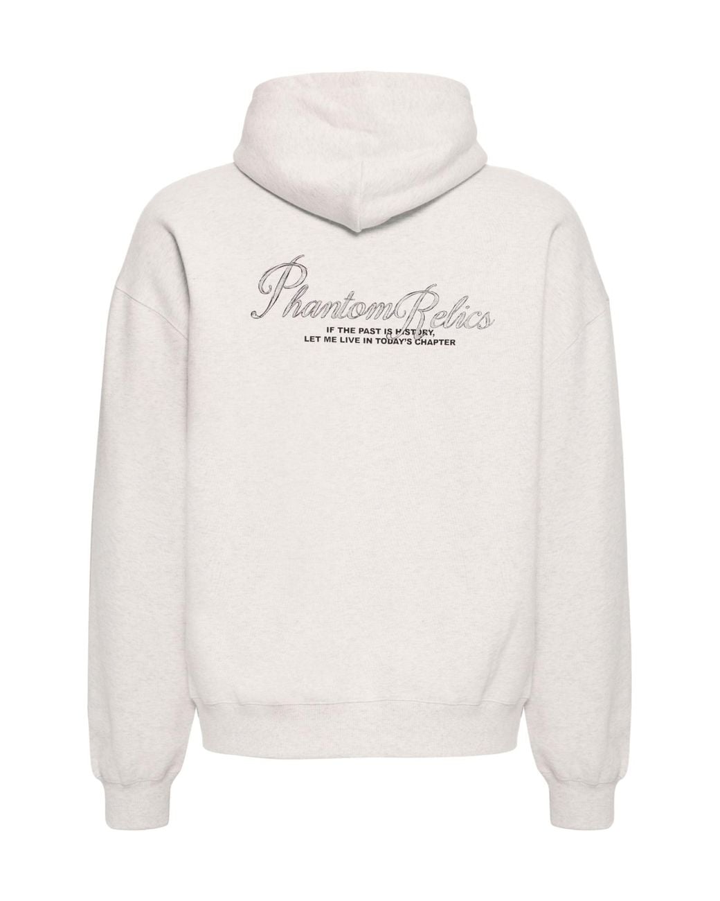 Solid Kapuzenpullover in White für Herren