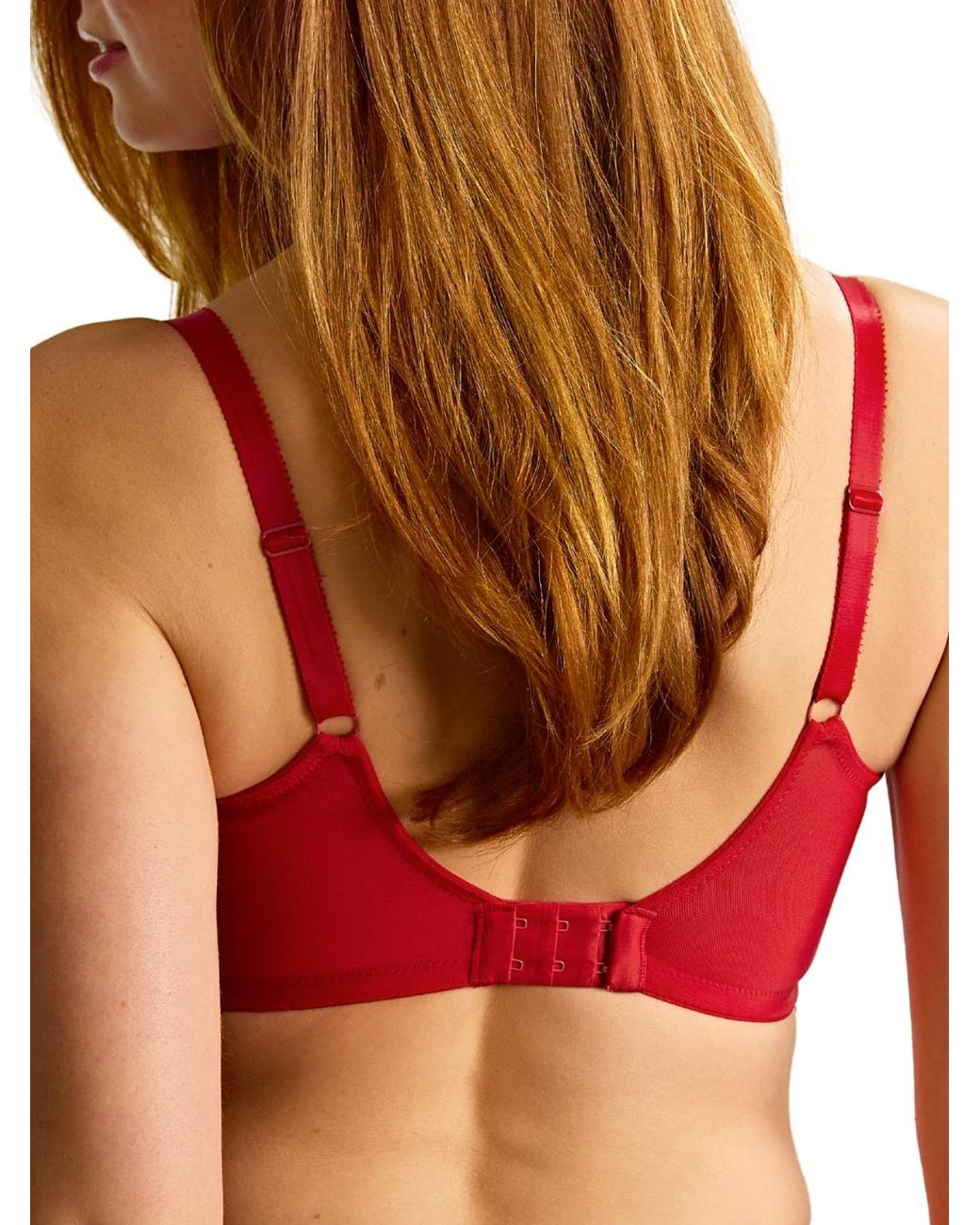 Panache Red Allure Full Cup Bra