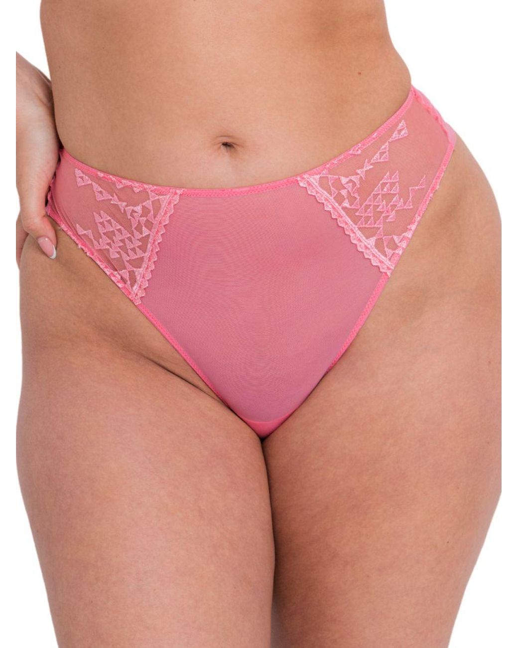 Curvy Kate Pink Centre Stage Deep Thong