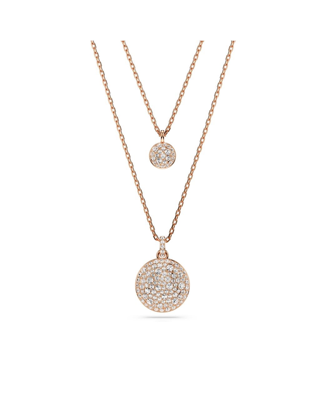 Swarovski Metallic 'Meteora' Plated Metal Necklace