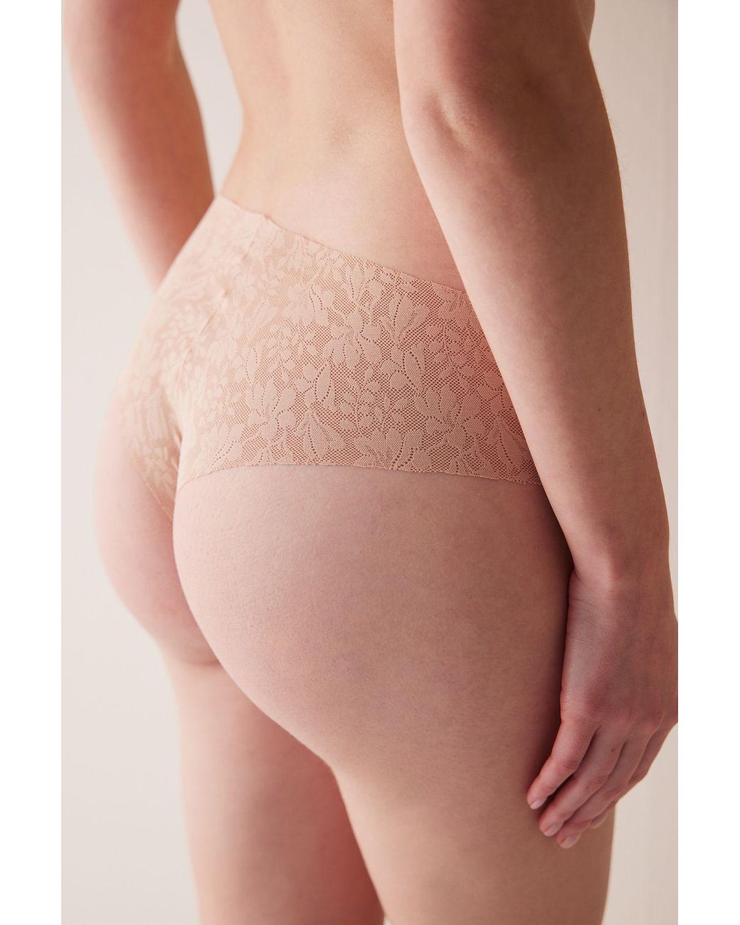 Penti Natural Mid-Waist Lace Hipster Brief