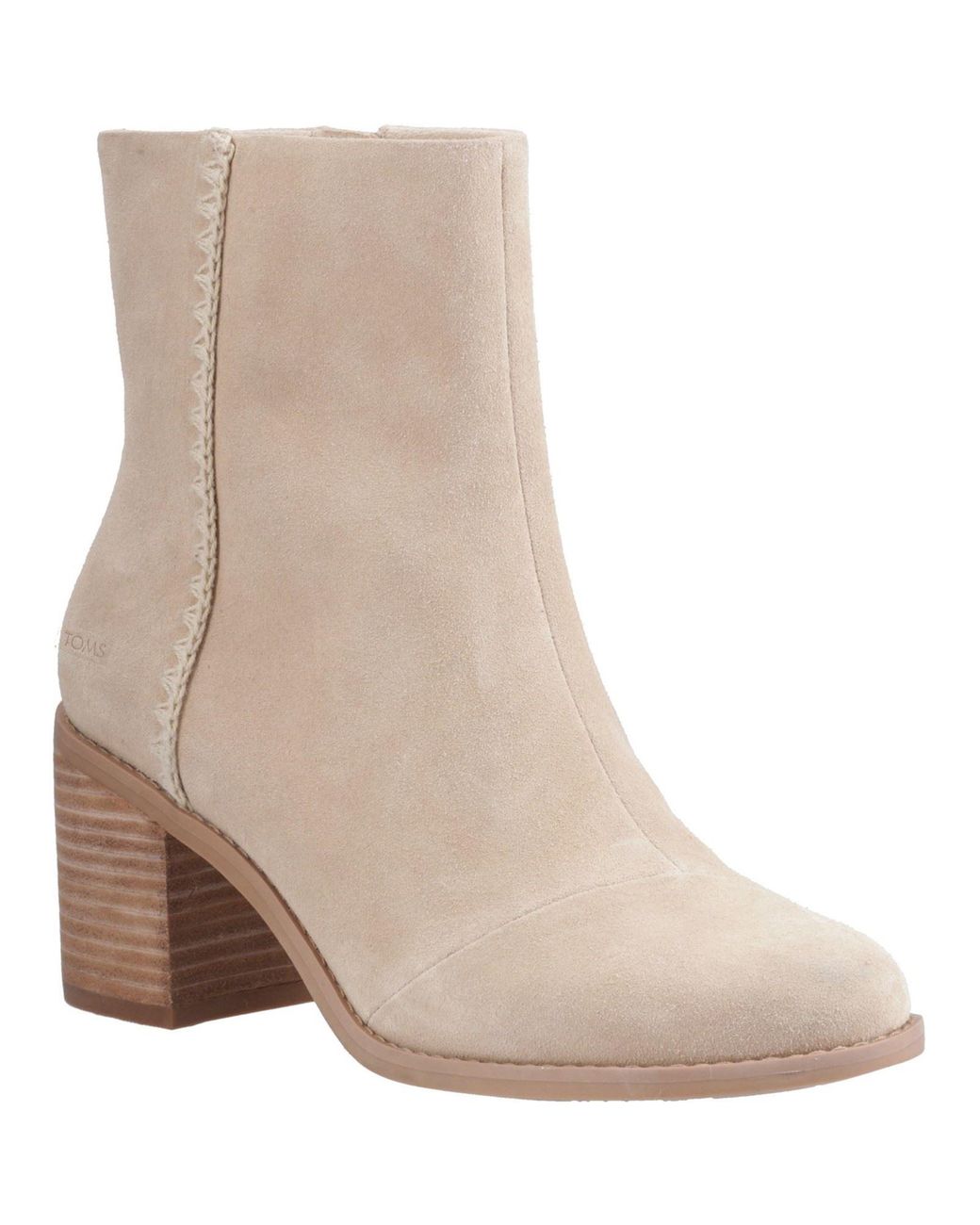TOMS Natural Evelyn Leather Boots