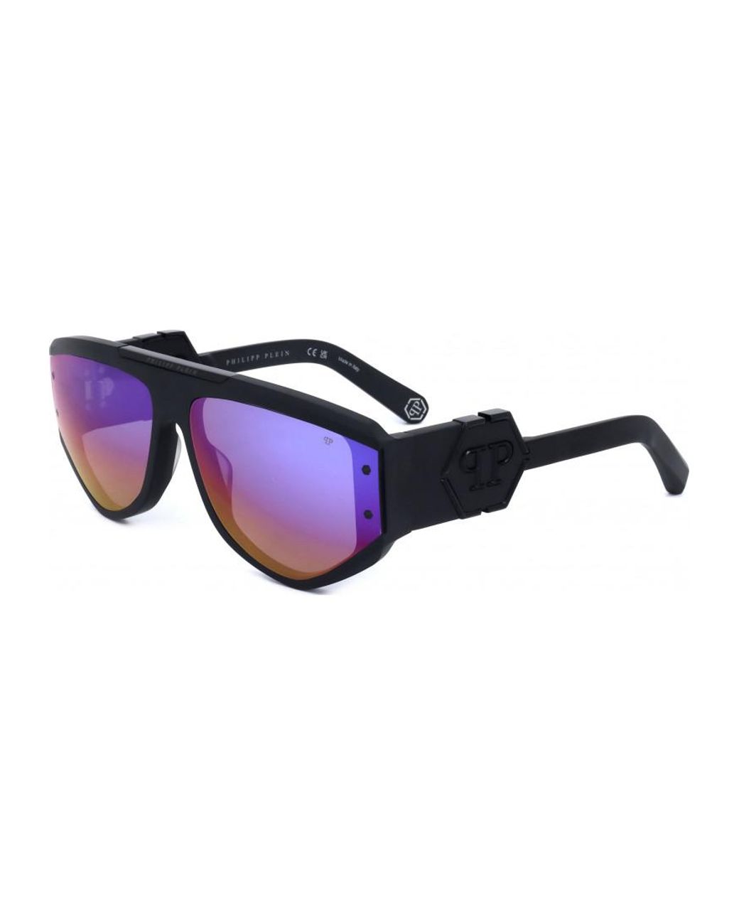 Philipp Plein Blue Spp093M-703V Spp093M 65 703V Sunglasses for men