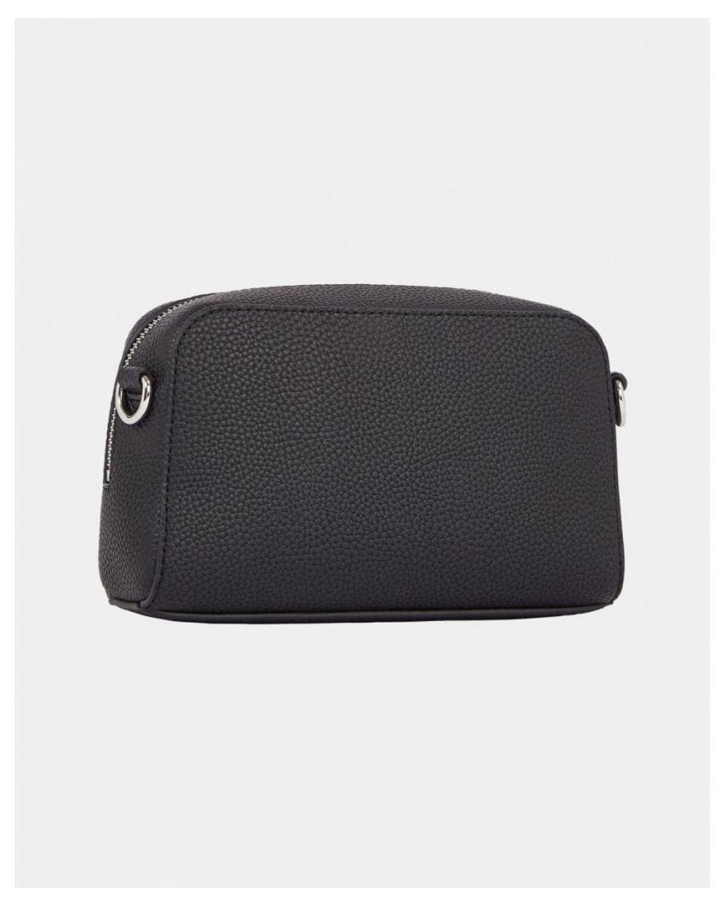 Tommy Hilfiger Black Th Emblem Crossover Bag