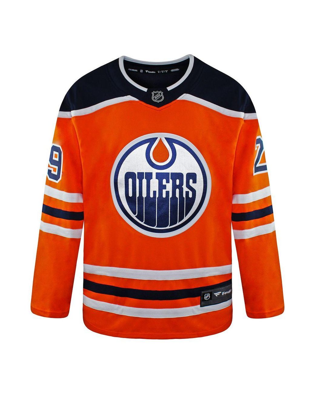 Fanatics Orange Nhl Edmonton Oilers Breakaway Jersey for men