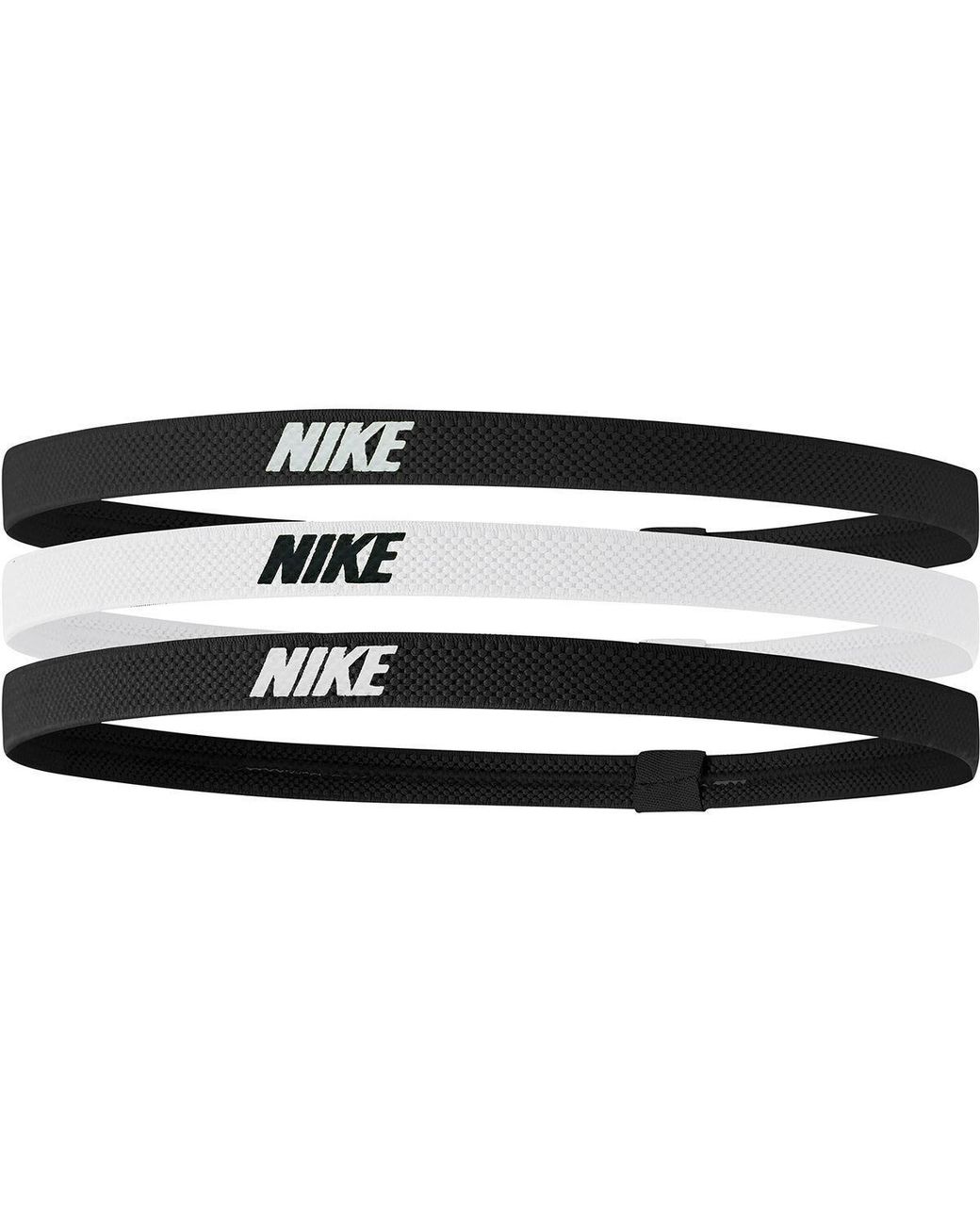 Nike Black Mixed Width Headband (Pack Of 3)