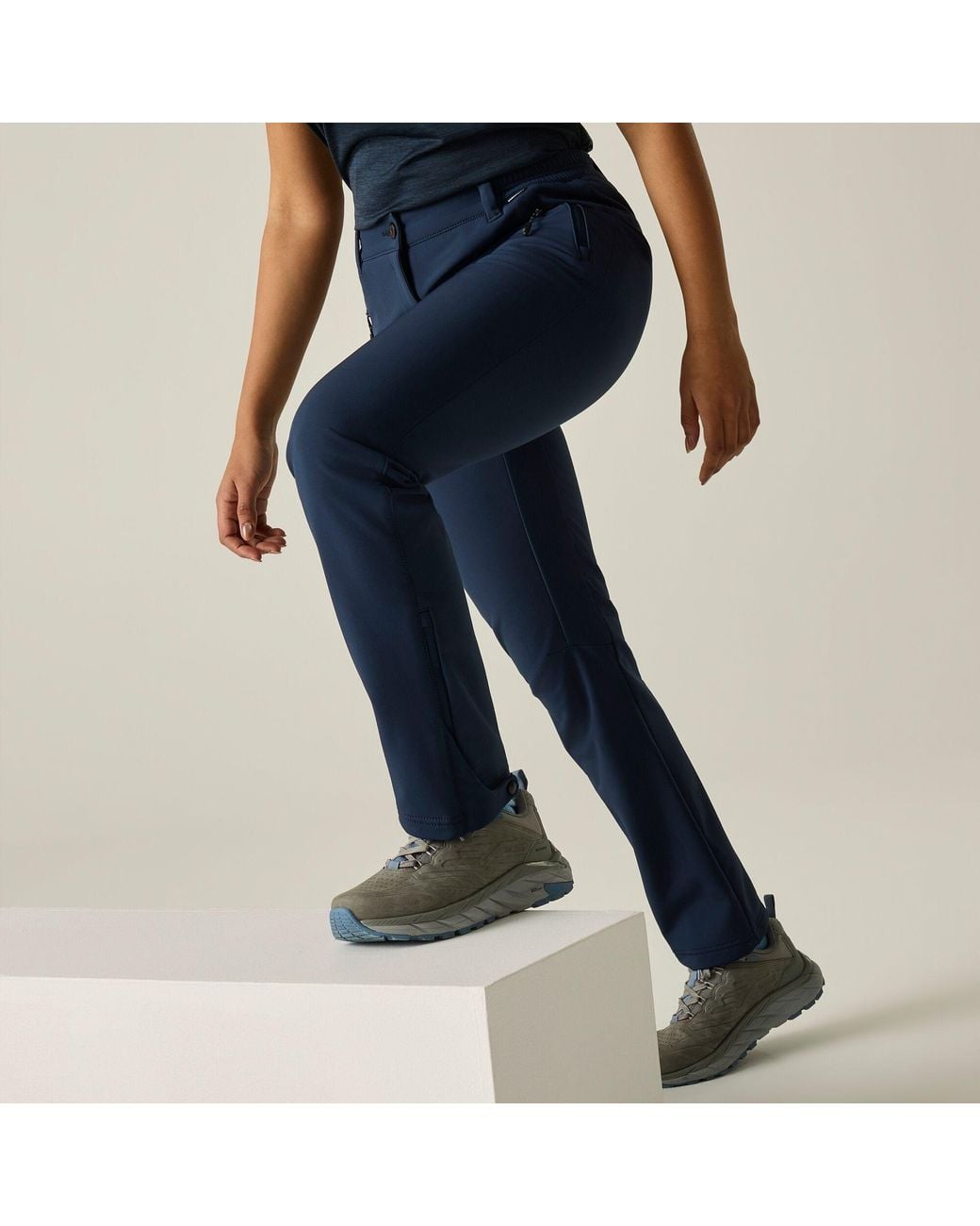 Regatta Blue Ladies Geo Ii Softshell Trousers