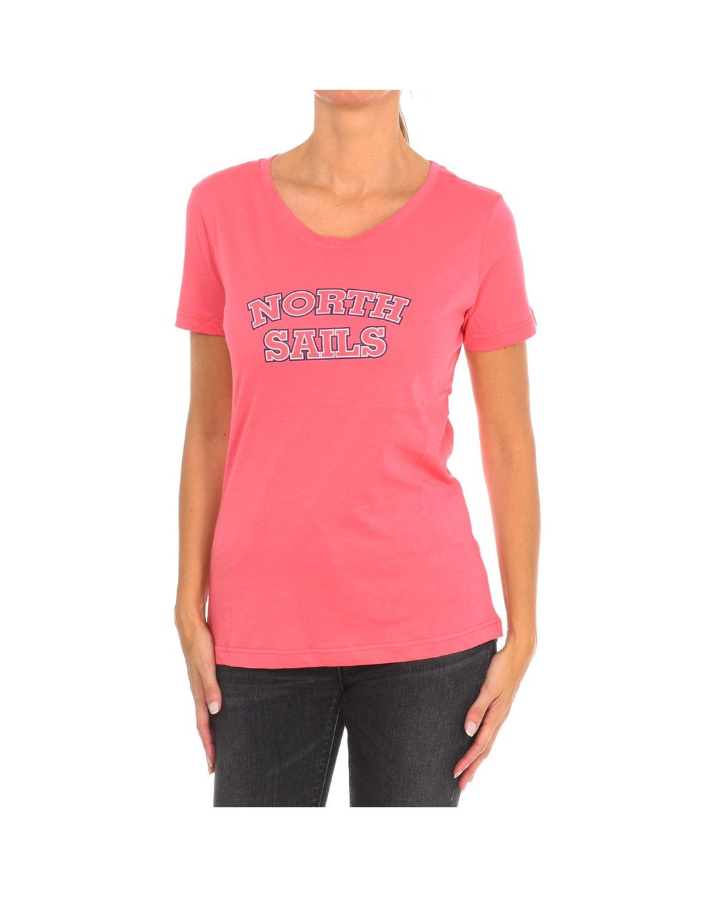 North Sails Pink Short Sleeve T-Shirt 9024320