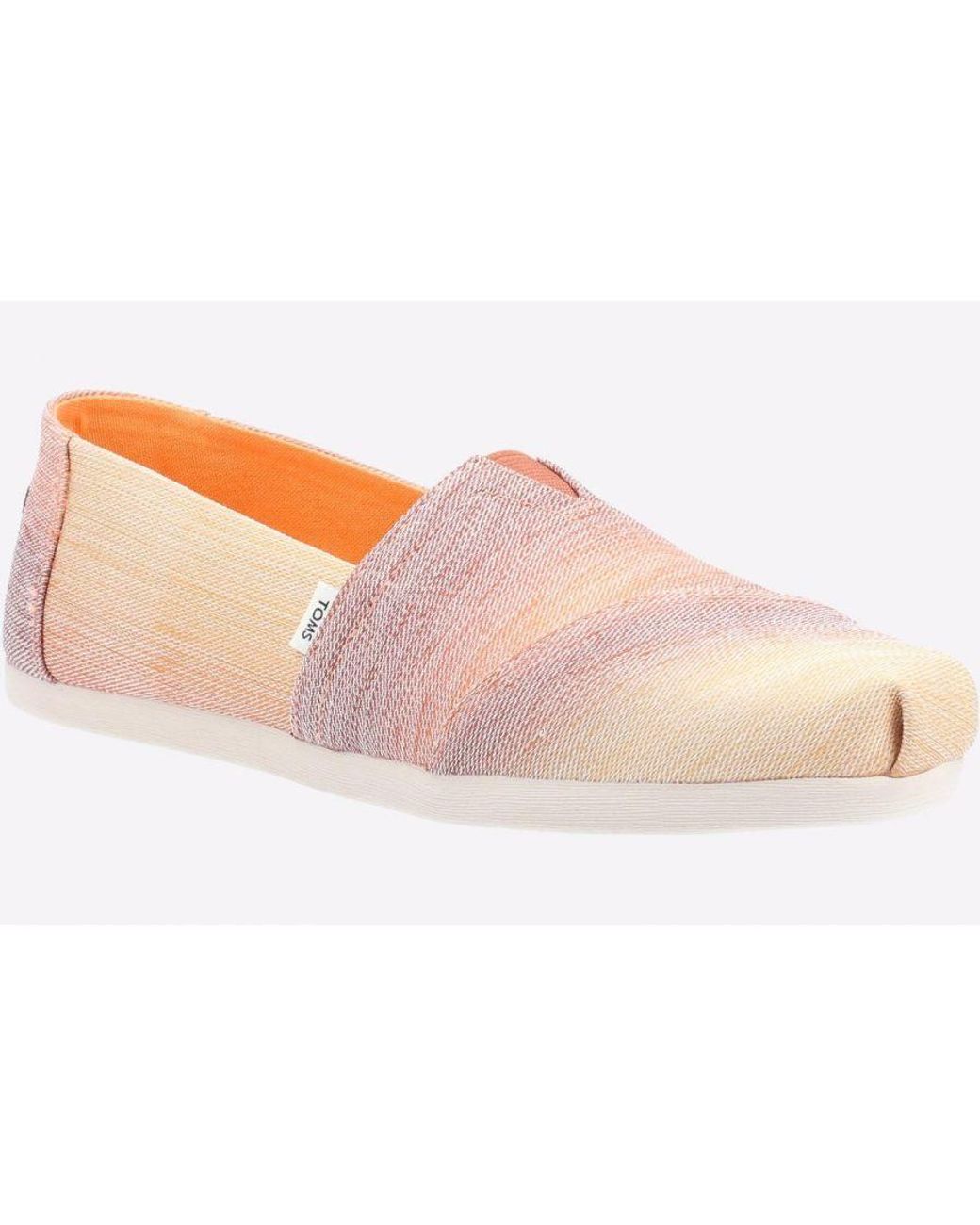 TOMS Brown Alpargata Sunset Ombre Woven