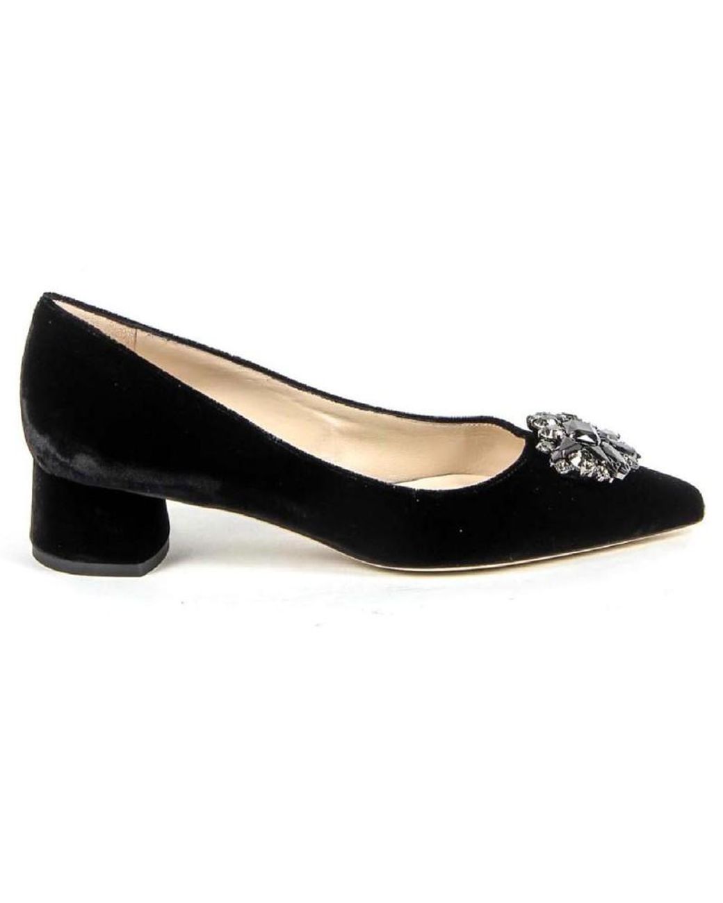 Versace 19.69 Abbigliamento Sportivo Black V Pump 3110276 Velluto Nero