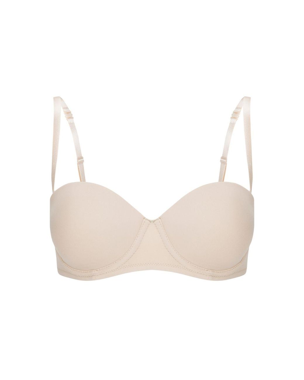 Penti Brown Padded Underwire Bra With Removable Straps