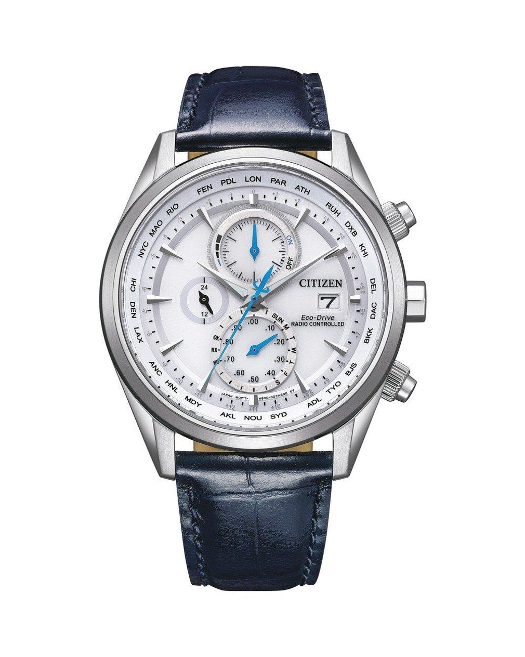 Citizen Metallic Watch At8260-18A Leather (Archived) for men