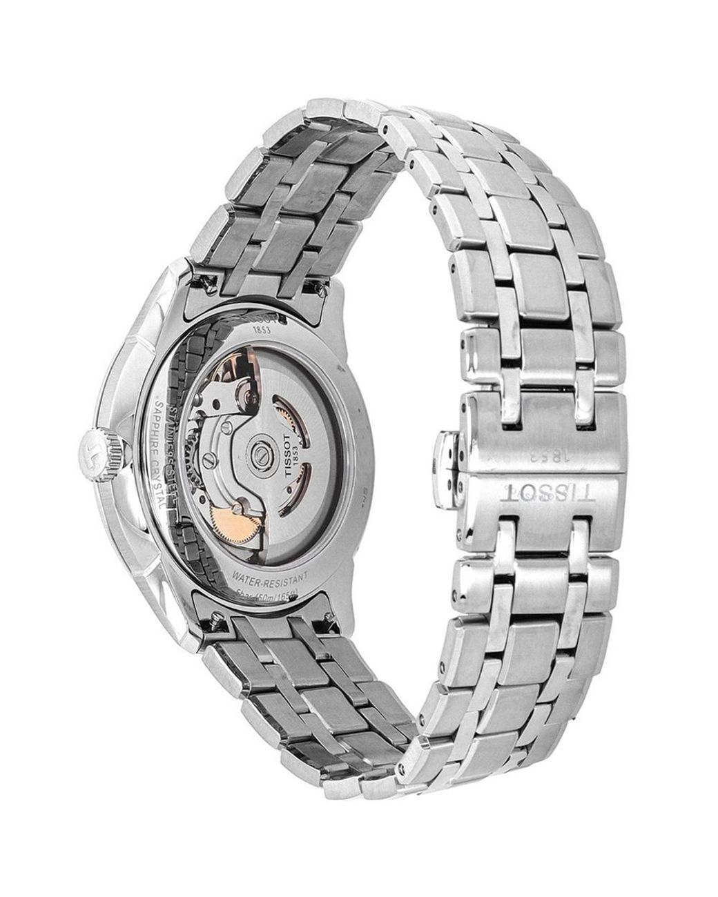 Tissot Metallic Chemin Des Tourelles Powermatic 80 Watch T1398071103100 Stainless Steel for men