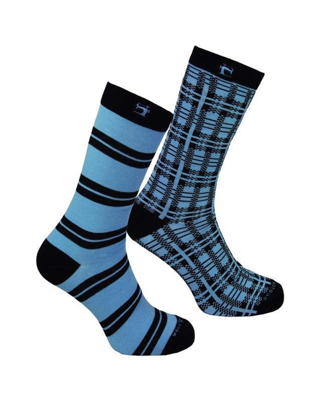 Scotch & Soda Blue 2-Pack Striped Socks for men