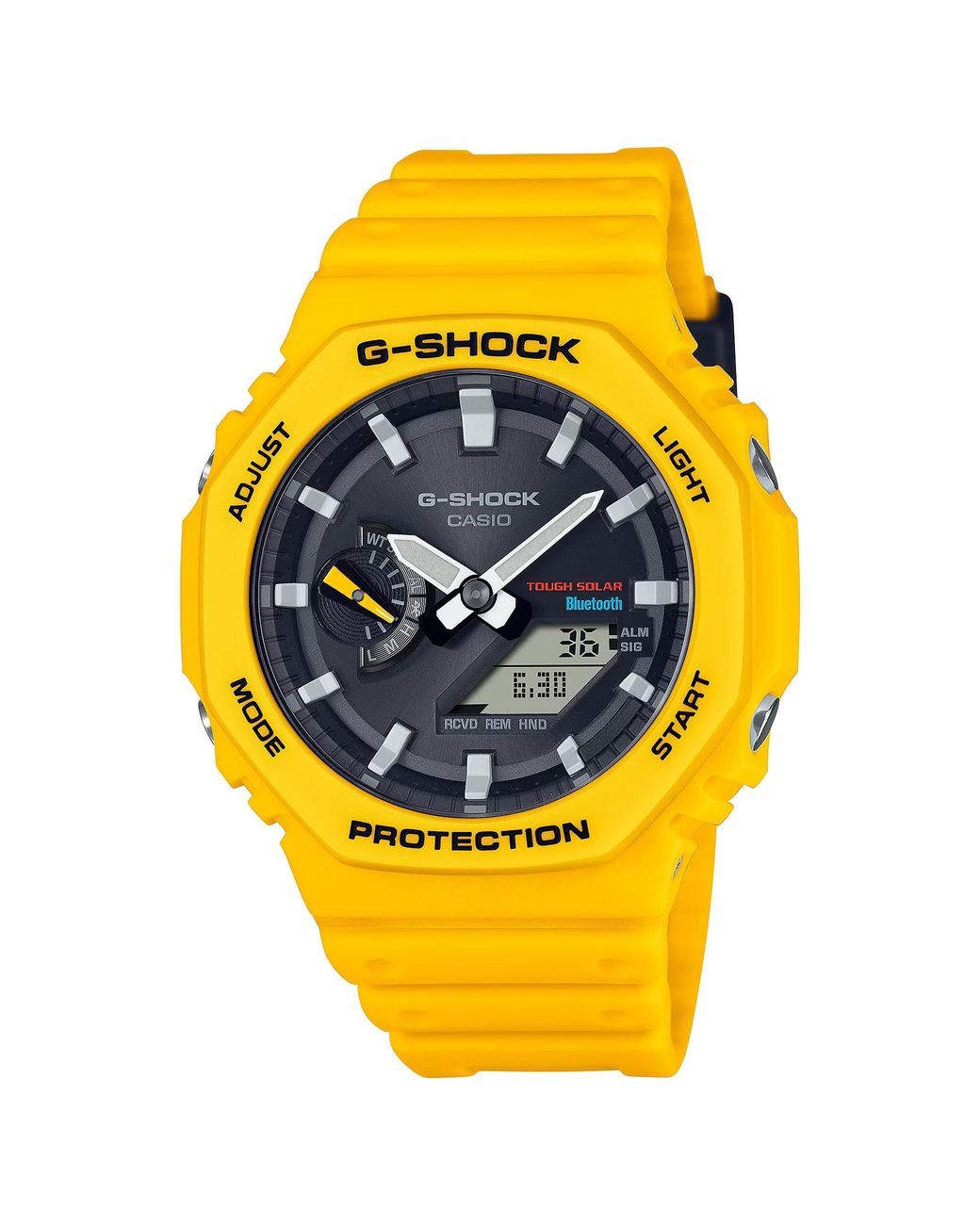 G-Shock Yellow G-Shock Watch Ga-B2100C-9Aer for men
