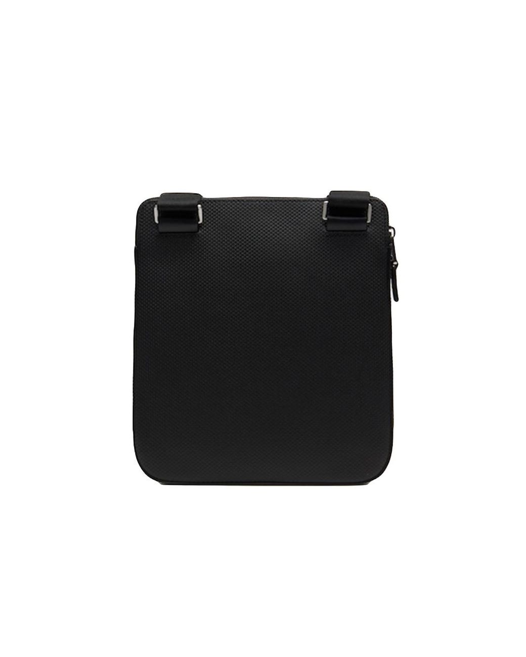 Lacoste Black Chantaco Shoulder Bag for men