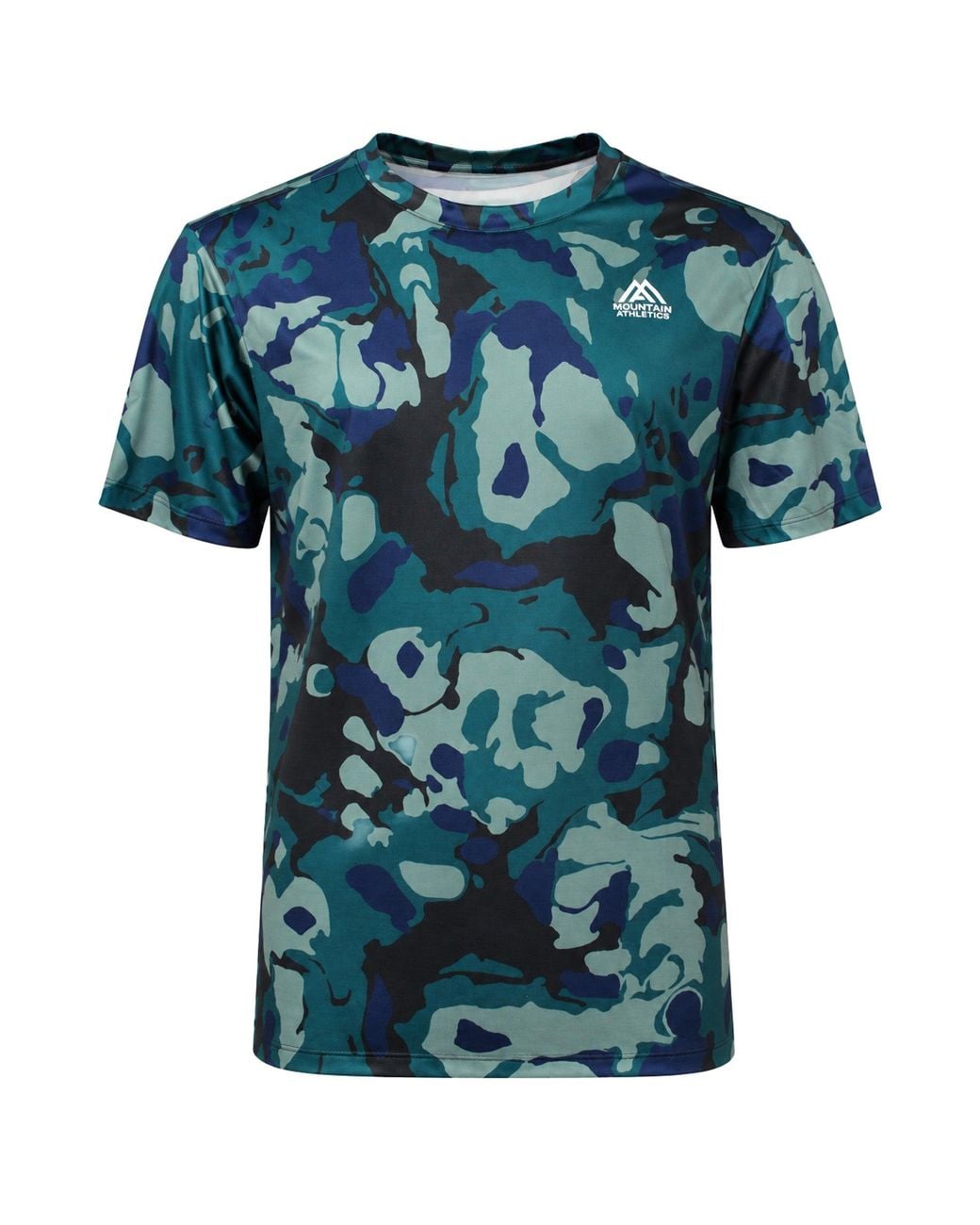 The North Face Blue Ma 24/7 Aop T-Shirt for men