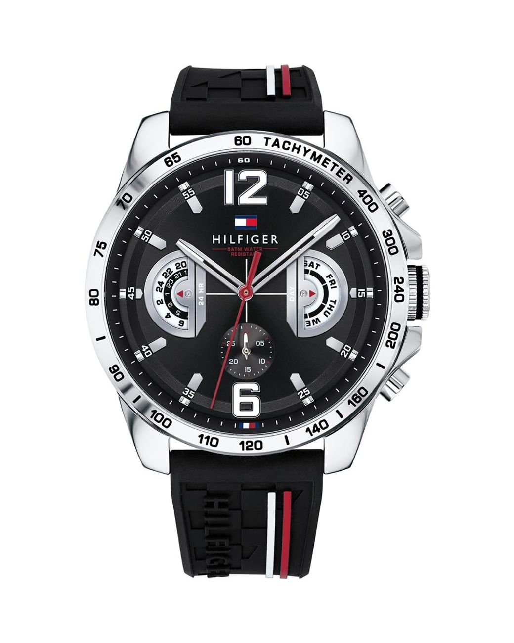 Tommy Hilfiger Black Horloge 1791473 Multicolour for men