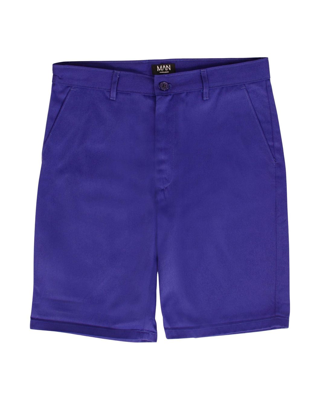 Secret Label Blue Slim Fit Chino Shorts for men