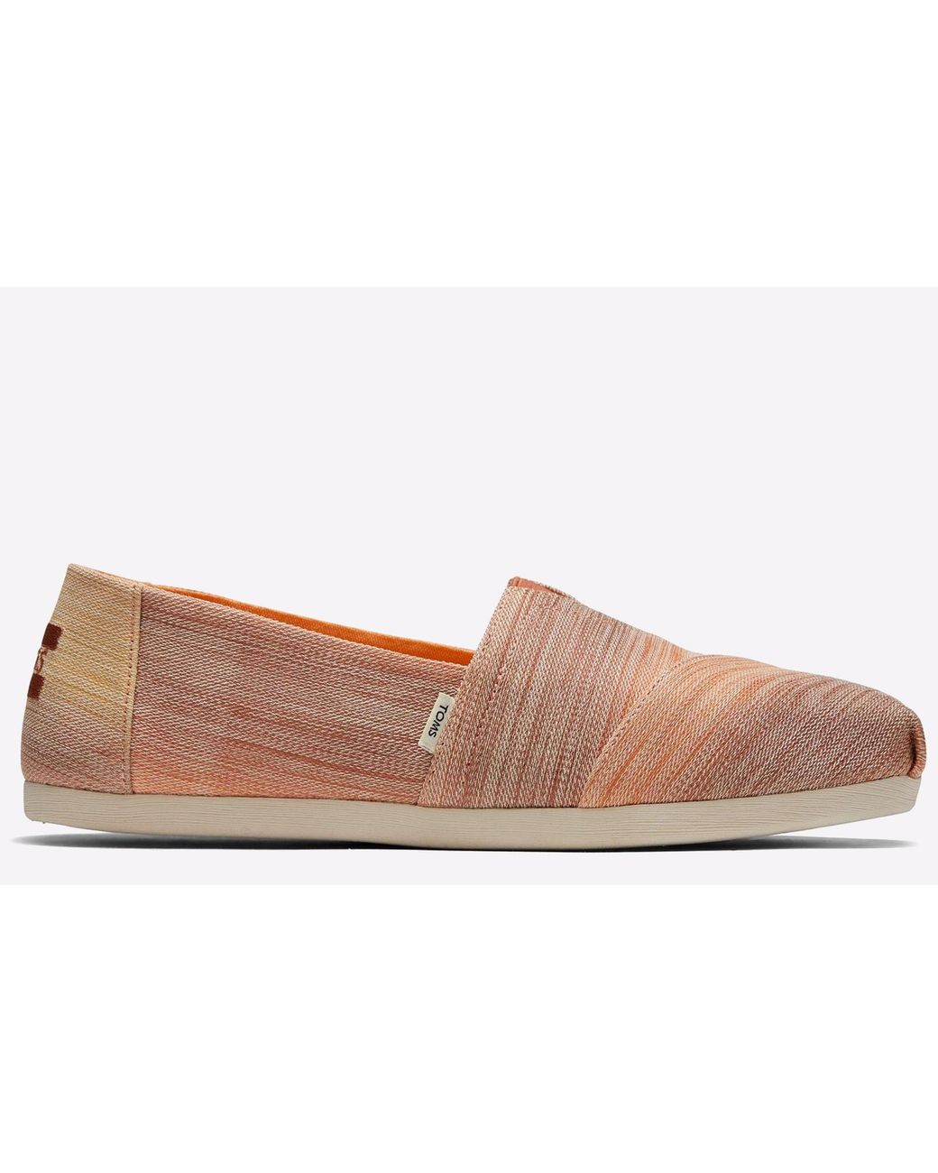 TOMS Brown Alpargata Sunset Ombre Woven