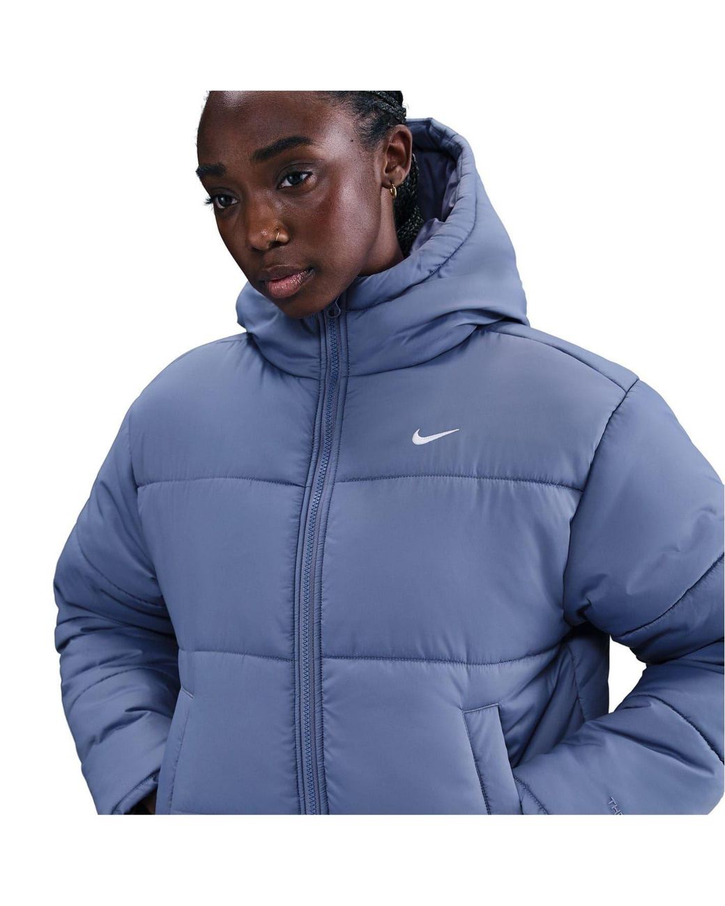 Nike Blue Sportswear Classic Puffer Jacket