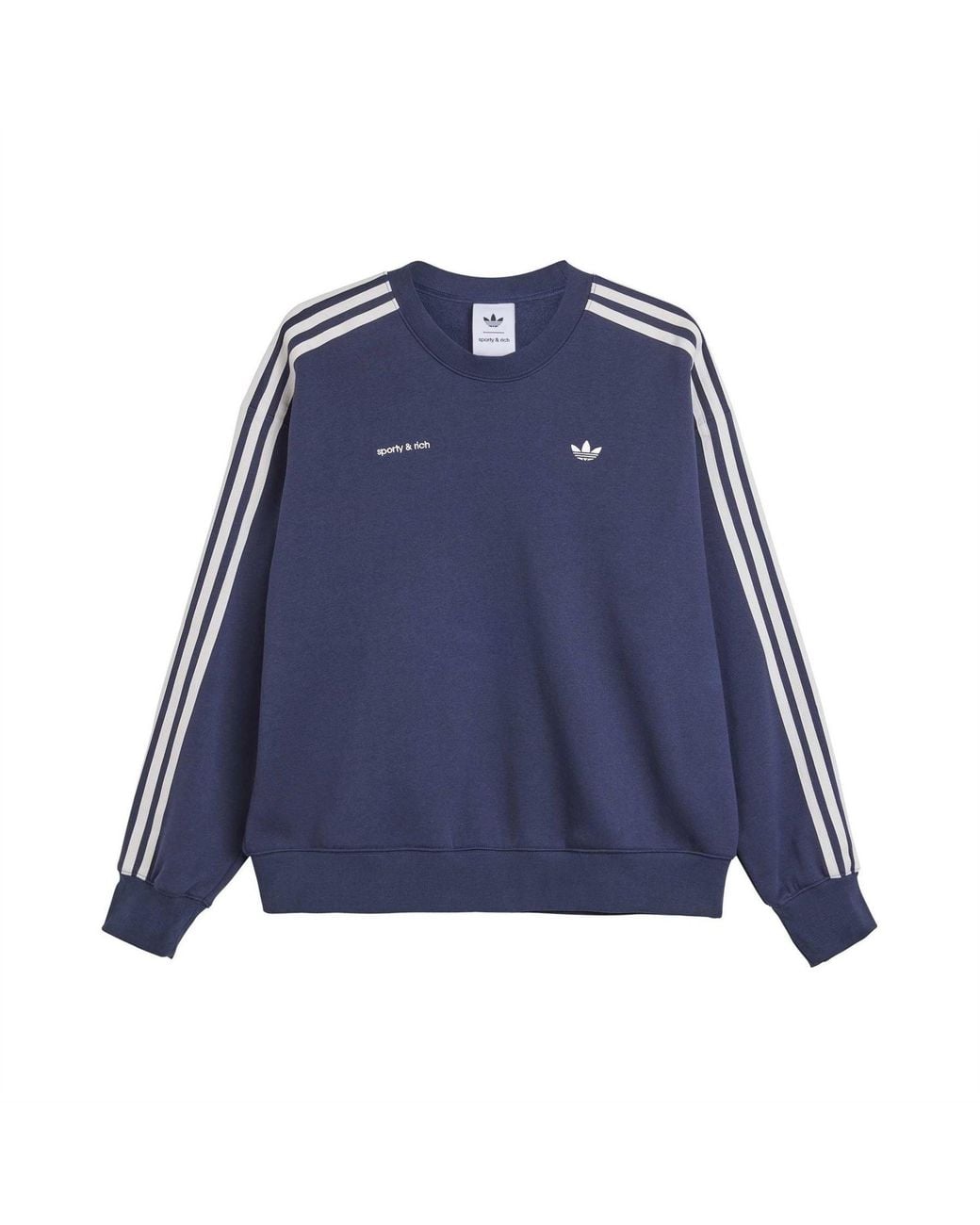Adidas Originals Blue Sporty & Rich Sweatshirt