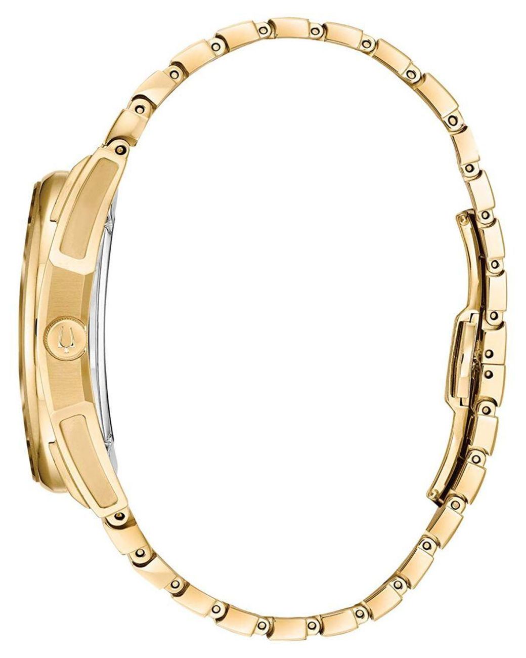 Bulova Metallic Curv Watch 97P136 Stainless Steel (Archived)