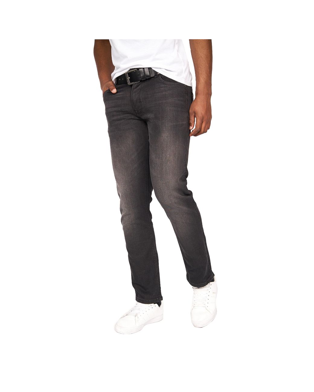 Crosshatch Black Cadman Straight Jeans Wash) for men