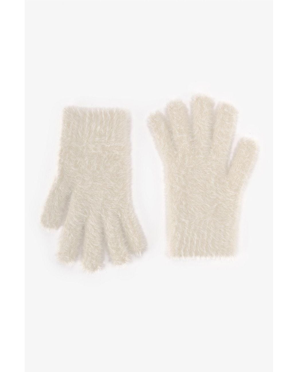 Penti White Flora Gloves