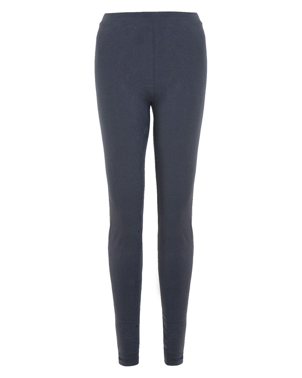 Secret Label Blue Cotton Leggings