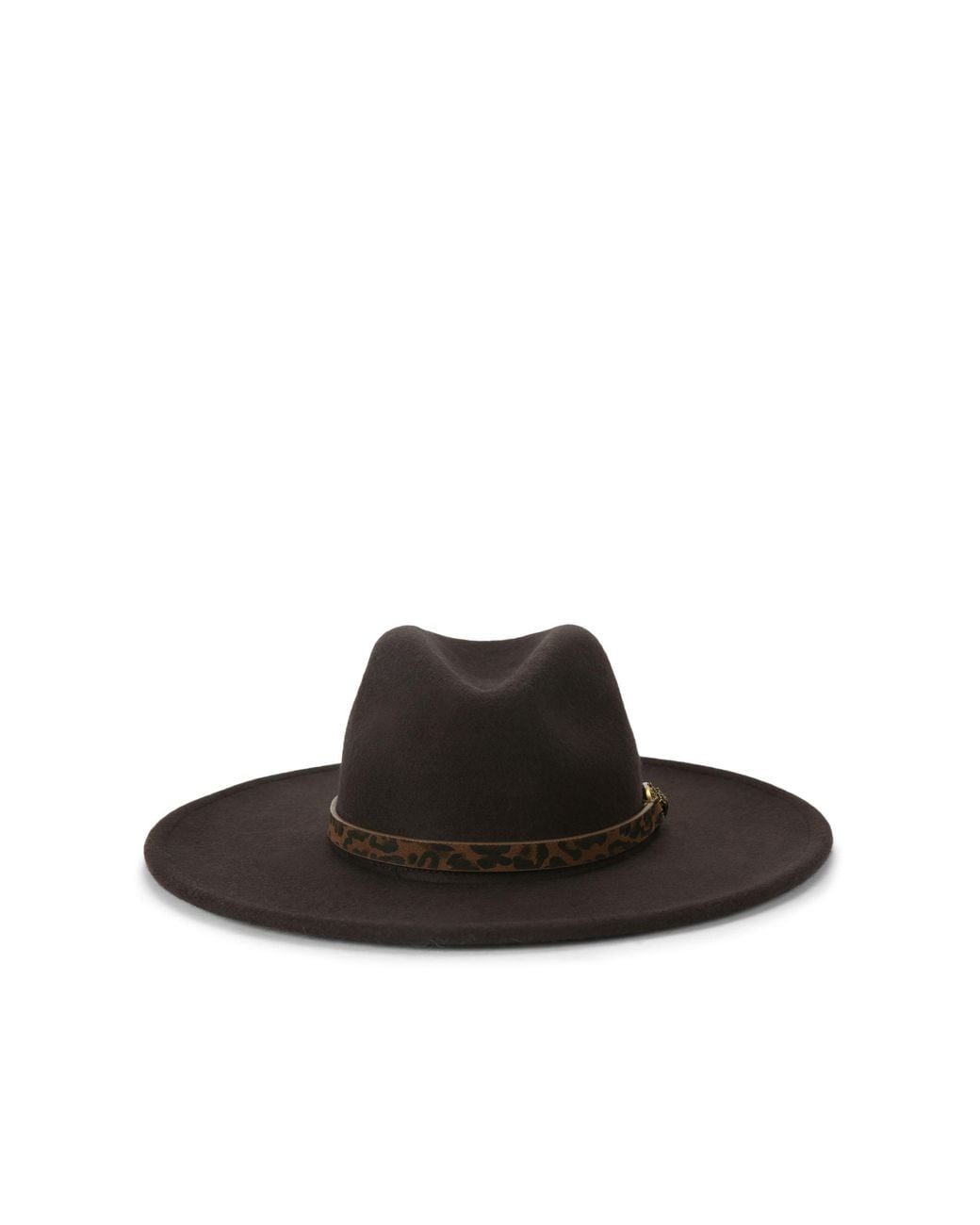Kurt Geiger Brown Chelsea Fedora Hat