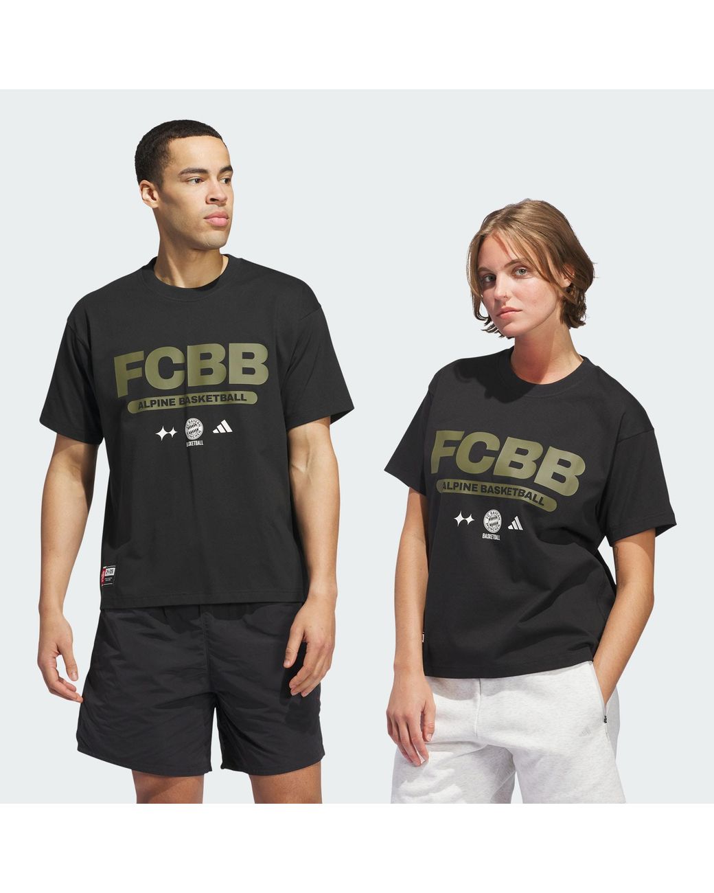 Adidas Originals Black Fc Bayern Garden Fan Tee (Gender Neutral)