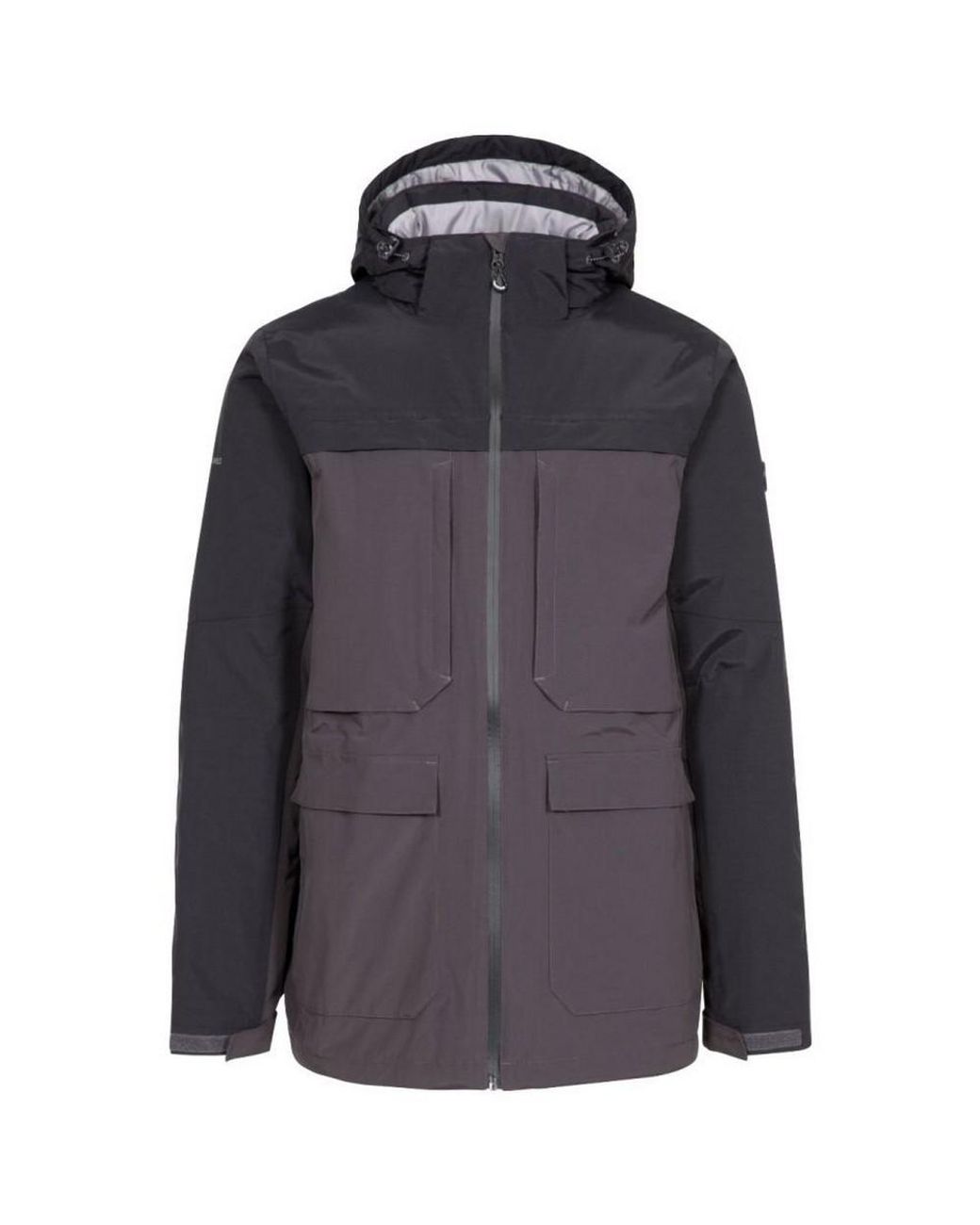 Trespass Blue Heathrack Waterproof Jacket (Dark) for men