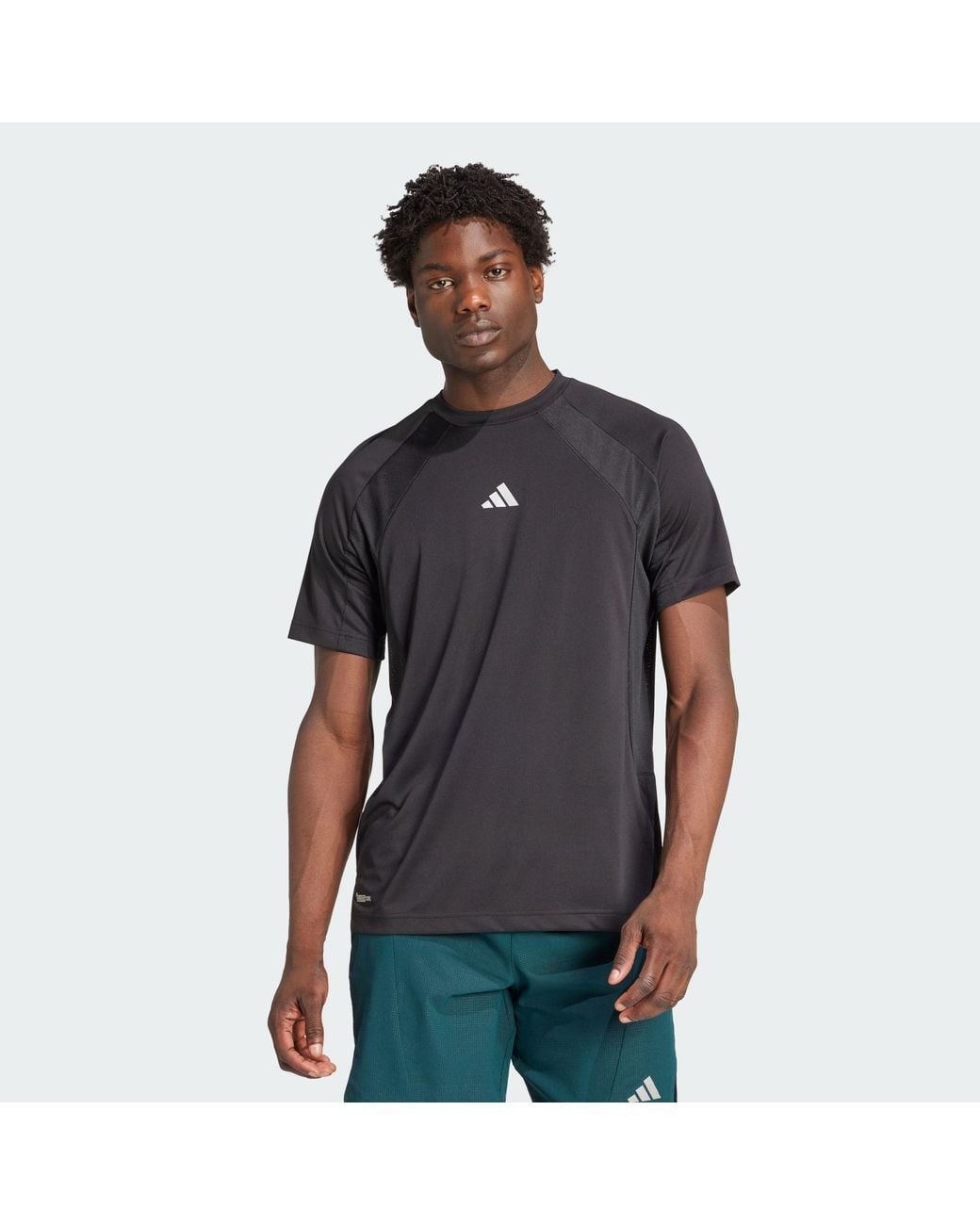 Adidas Originals Black Tech Apparel Climacool Tee for men