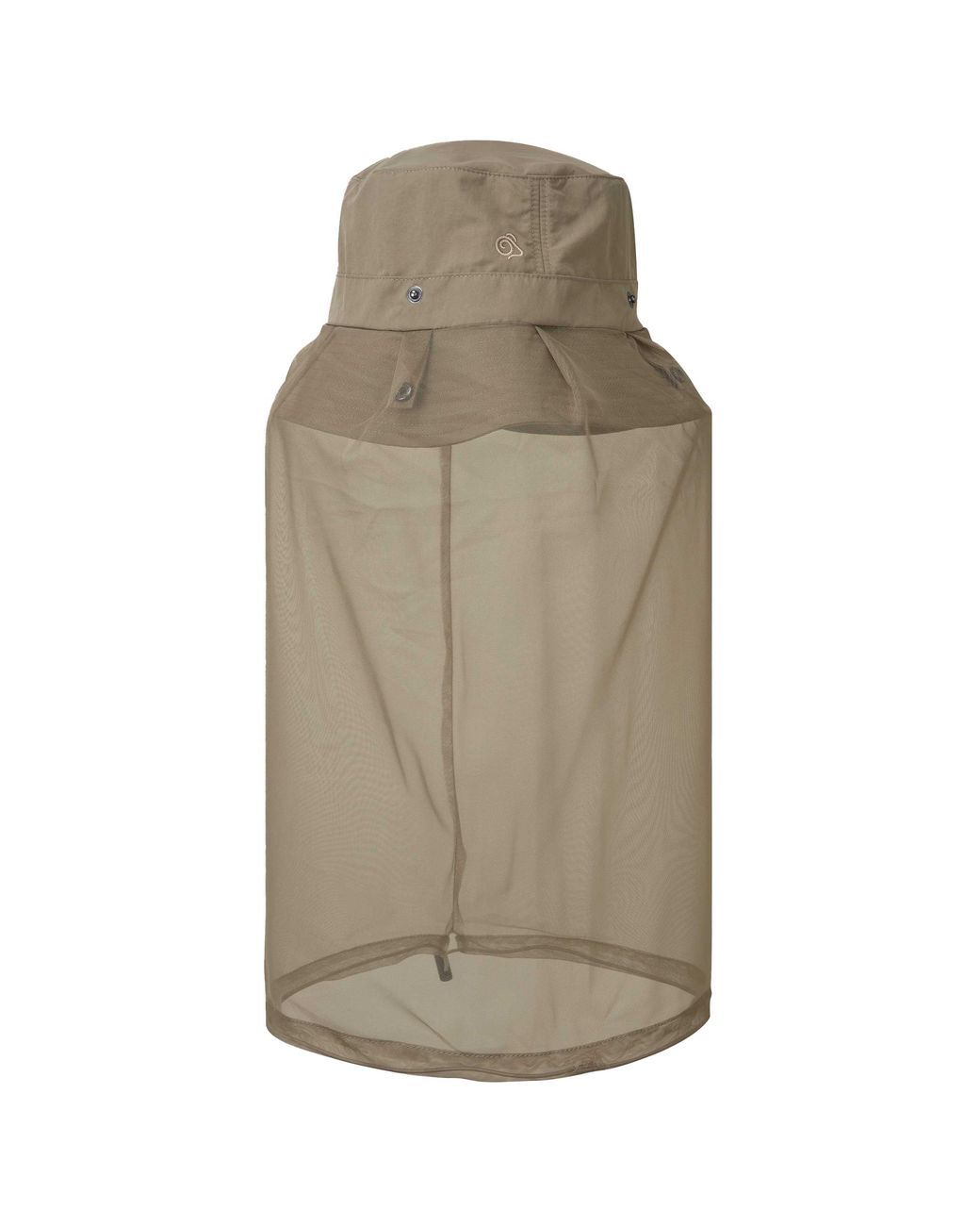 Craghoppers Gray Jungle Nosilife Bucket Hat (Pebble)