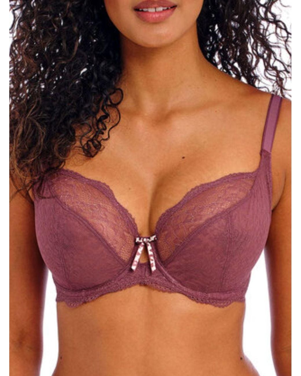 Freya Purple Fancies Plunge Bra